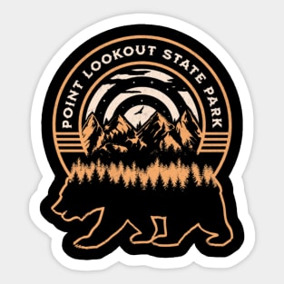 Point Lookout State Park Maryland Sticker